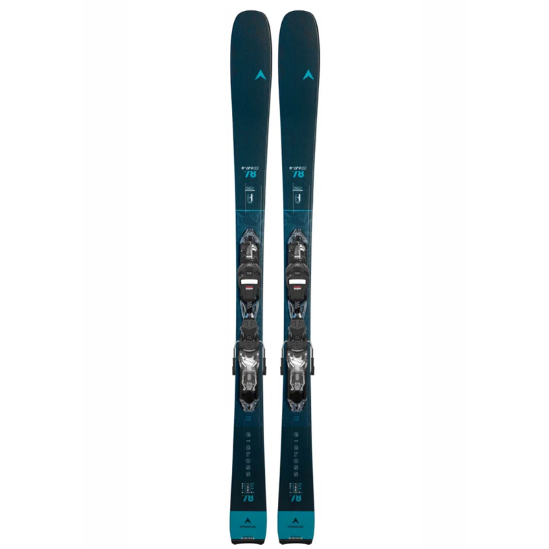 Dynastar E-Cross 78 Womens All Mountain Skis With XP10 Bindings-1